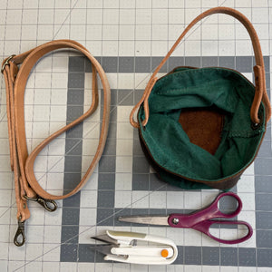 How to Easily Transform My Bucket with a Handle to a Cross-Body Bag