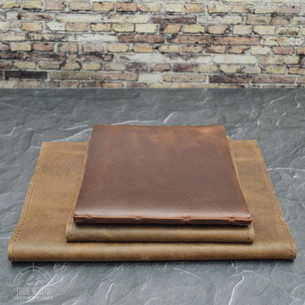 Small Hand Sewn Leather Music Practice Book (6 Staff)