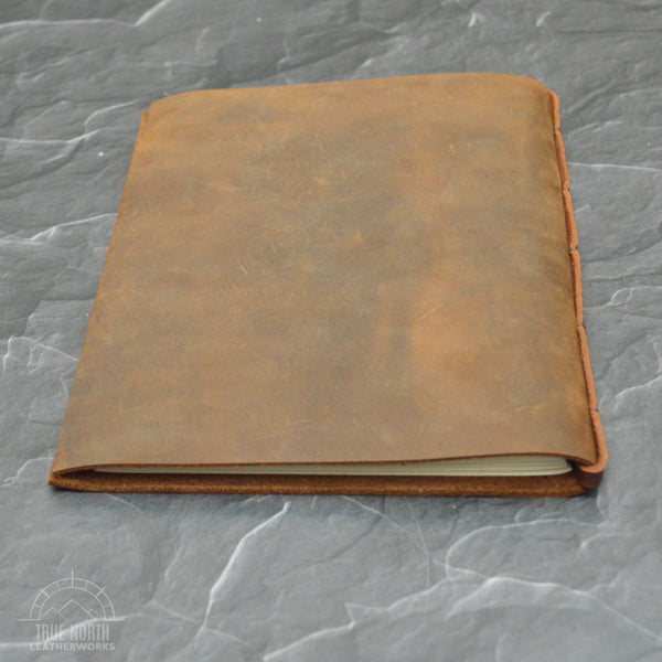 Large Leather Journal With Hand Stitched Pages